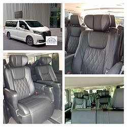เช่ารถมาเจสตี้วีไอพีพร้อมคนขับแบบเหมาวันราคาพิเศษ Rent a car Toyota Majesty VIP with driver Tel. 0638744948